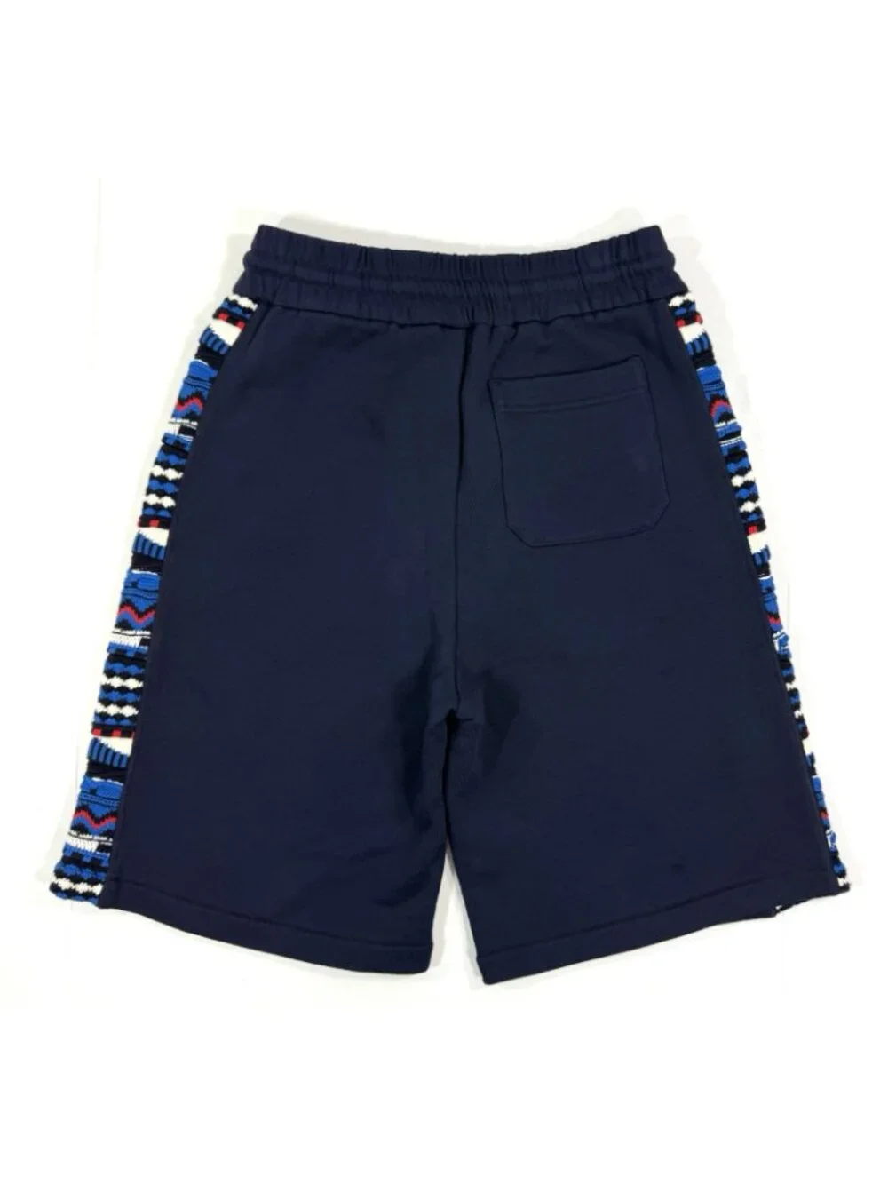 Missoni Mens Sweat Shorts Zig Zag Embroidered Knit Size Small Designer NEW